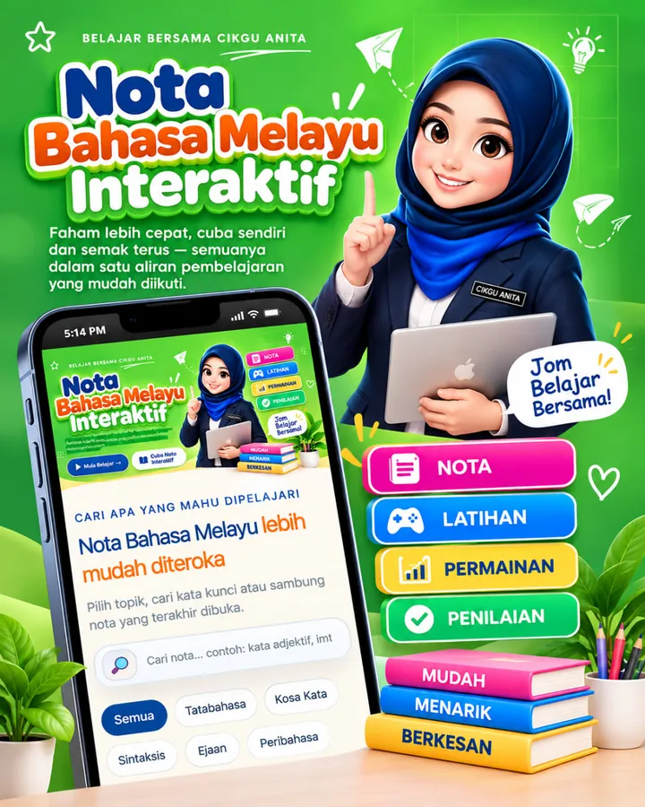 Nota Bahasa Melayu Interaktif