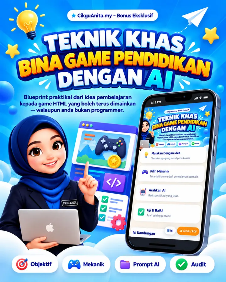 Tutorial Teknik Khas Membina Permainan Dengan AI
