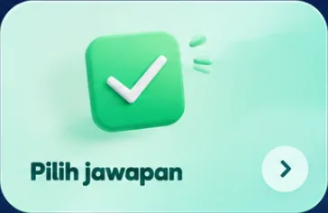 Kad permainan Pilih jawapan