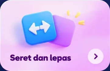 Kad permainan Seret dan lepas