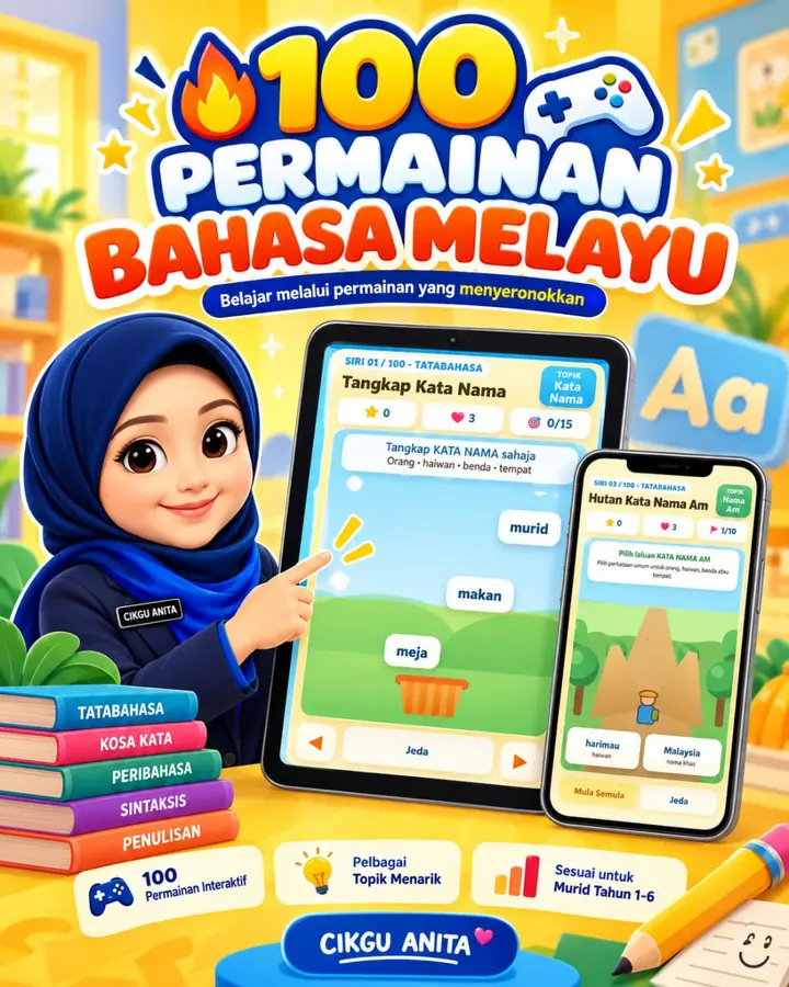 100 Permainan Bahasa Melayu